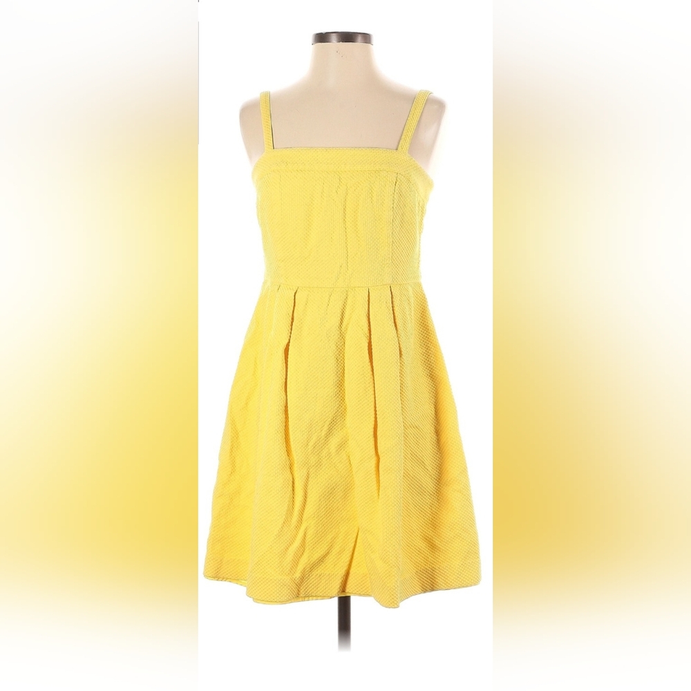 Ann Taylor Lof5 casual dress yellow - Picture 3 of 5